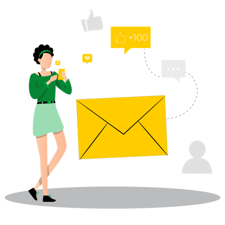 E-Mail Marketing  Illustration