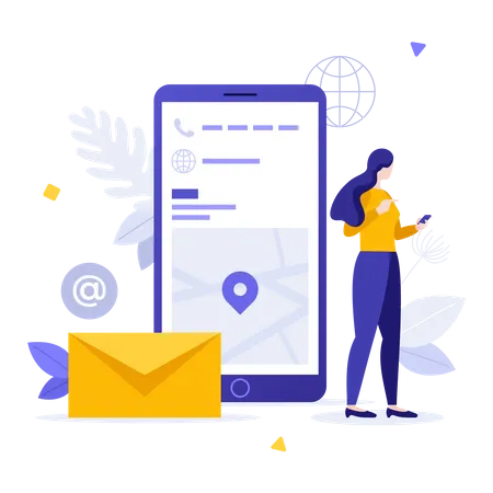 E-Mail Marketing  Illustration