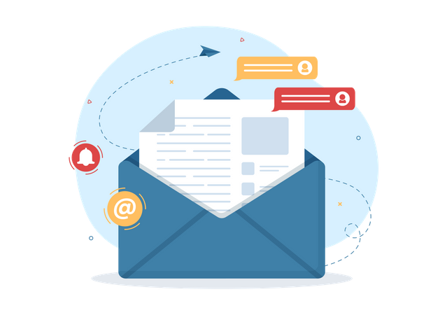 E-Mail Marketing  Illustration