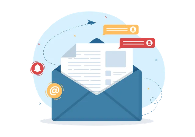 E-Mail Marketing  Illustration