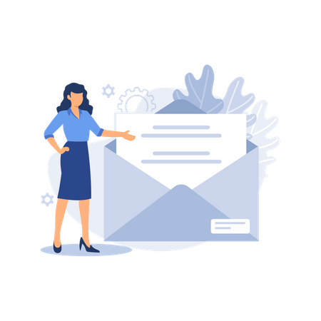 E-Mail Marketing  Illustration