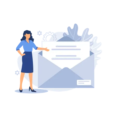 E-Mail Marketing  Illustration