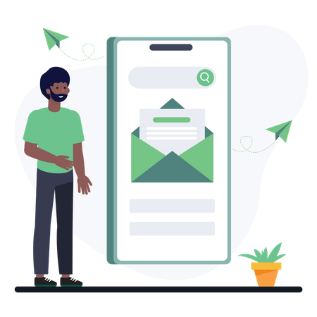 E-Mail Marketing  Illustration