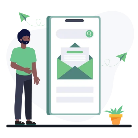 E-Mail Marketing  Illustration