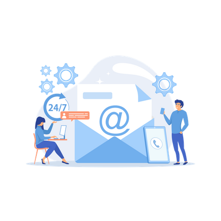 E-Mail Marketing  Illustration