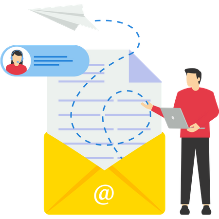 E-Mail Marketing  Illustration