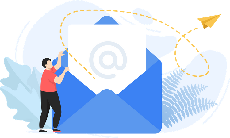 E-Mail Marketing  Illustration