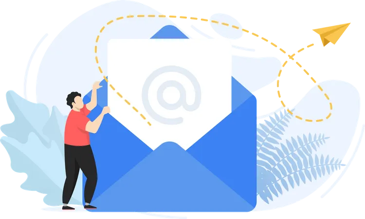 E-Mail Marketing  Illustration