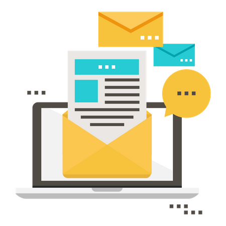 E-Mail Marketing  Illustration