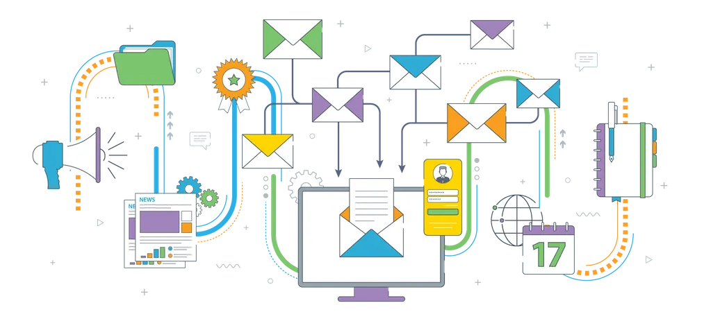 E-mail message  Illustration