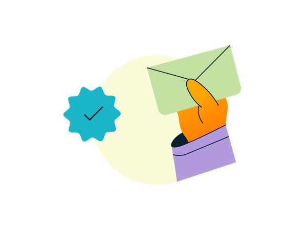 E-Mail-Verifizierung  Illustration