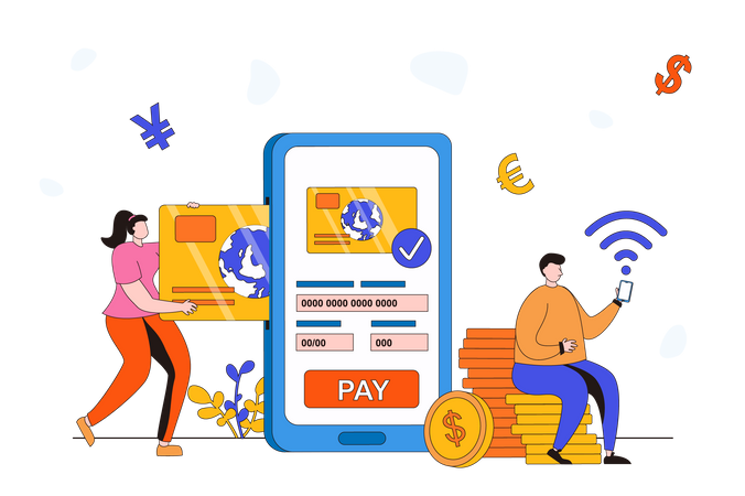 E-payment  Illustration