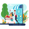 eshop illustrations