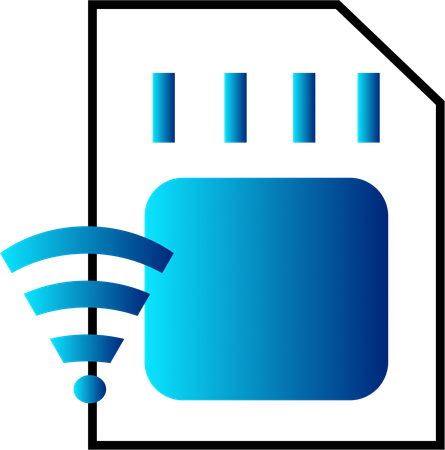 E-Sim Conectivity  Illustration