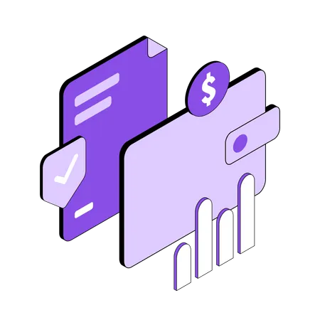 E wallet analytics  Illustration