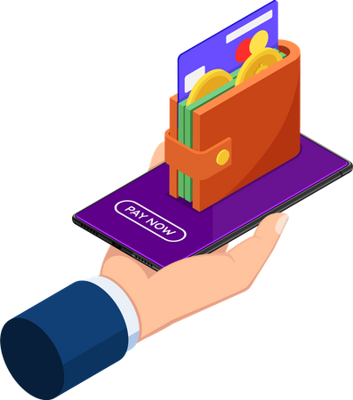 E-wallet  Illustration