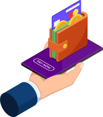 E-wallet  Illustration