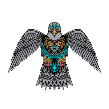 Eagle Ornament  Illustration