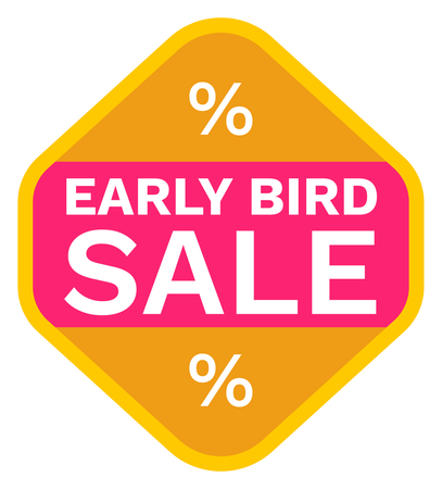 Early bird sale  Illustration