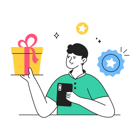 Earn Points  Illustration