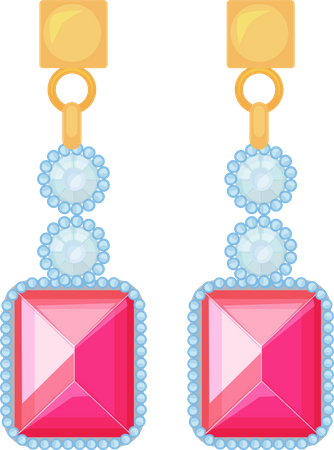 Earring  Illustration