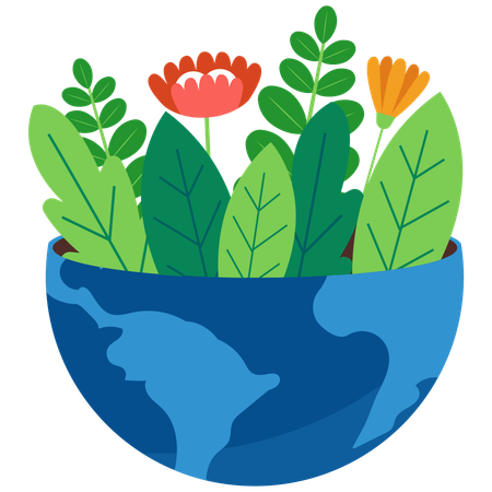 Earth care  Illustration
