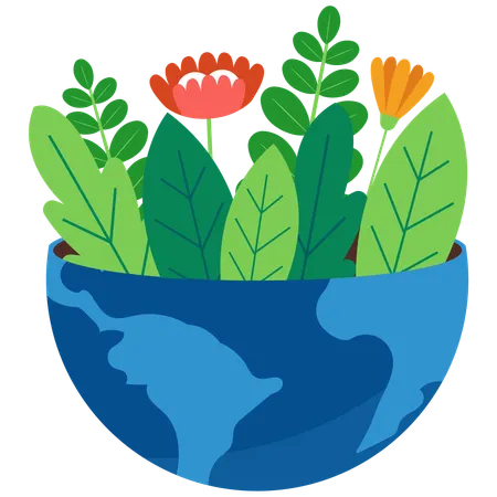 Earth care  Illustration