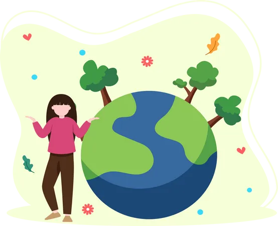 Earth Day  Illustration