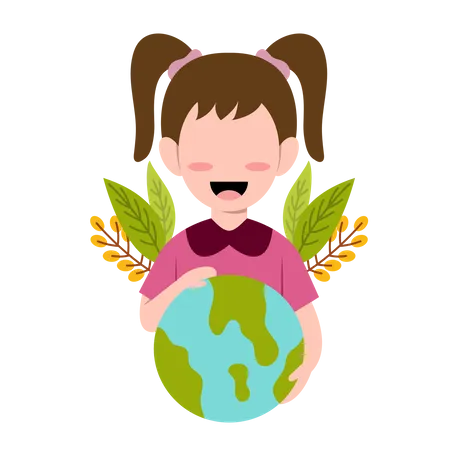 Earth day Illustration