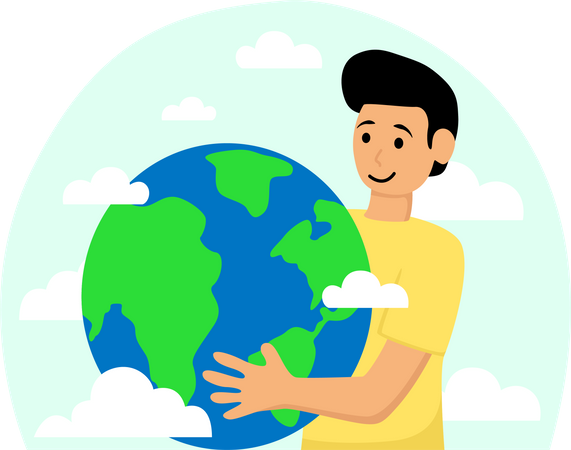 Earth Day Celebration  Illustration