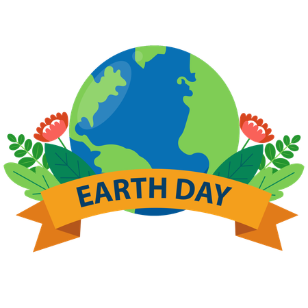 Earth Day celebration  Illustration