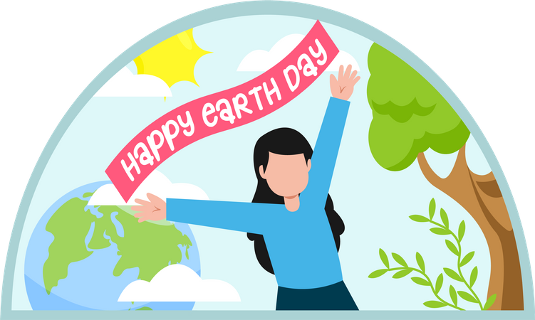 Earth Day  Illustration