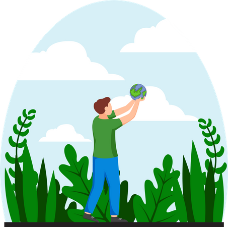 Earth day  Illustration