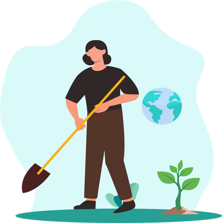 Earth Day  Illustration