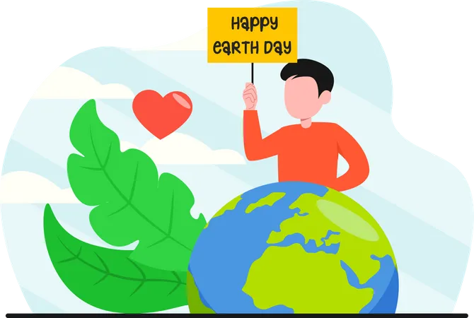 Earth day  Illustration