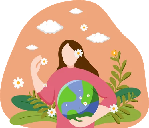 Earth day  Illustration