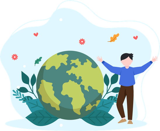 Earth Day  Illustration