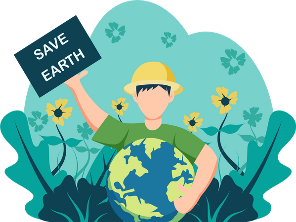 Earth Day  Illustration