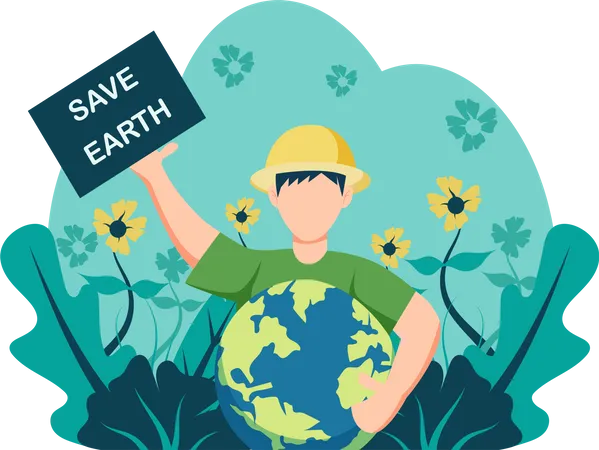 Earth Day  Illustration