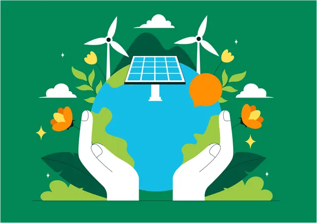 Earth Day  Illustration