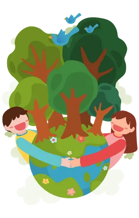 Earth day  Illustration