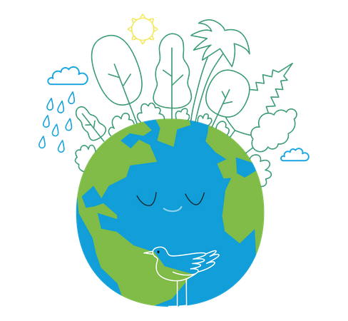 Earth day  Illustration