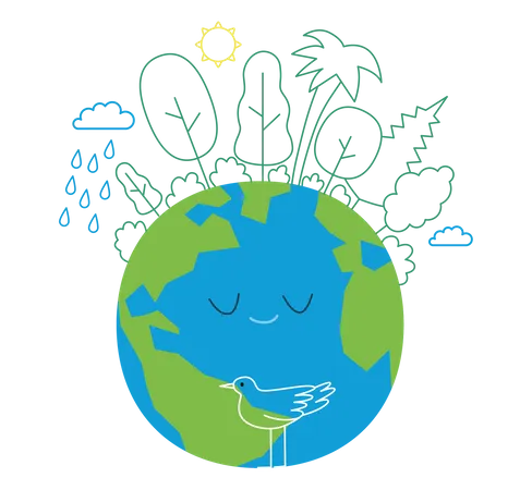 Earth day  Illustration