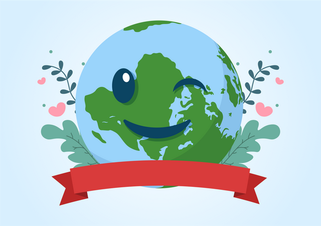 Earth Day  Illustration