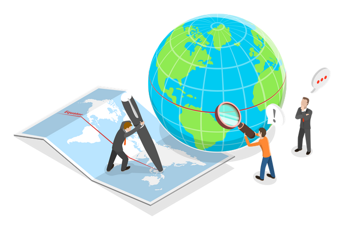 Earths Equator  Illustration