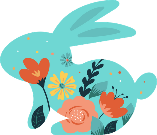Easter Bunny Illustration