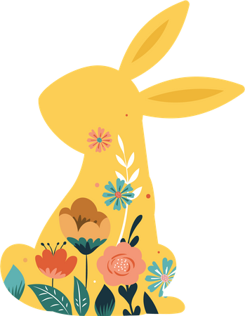 Easter Bunny Illustration