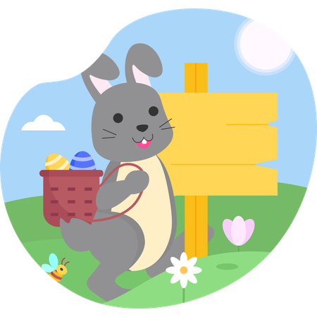 Easter Bunny  Illustration