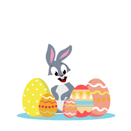 Easter Bunny  Illustration