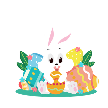 Easter Eggs  Illustration